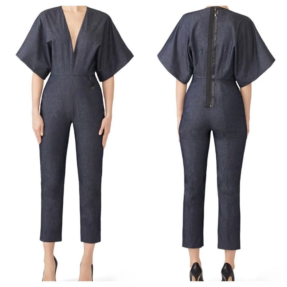 Cushnie Kimono Sleeved Jumpsuit